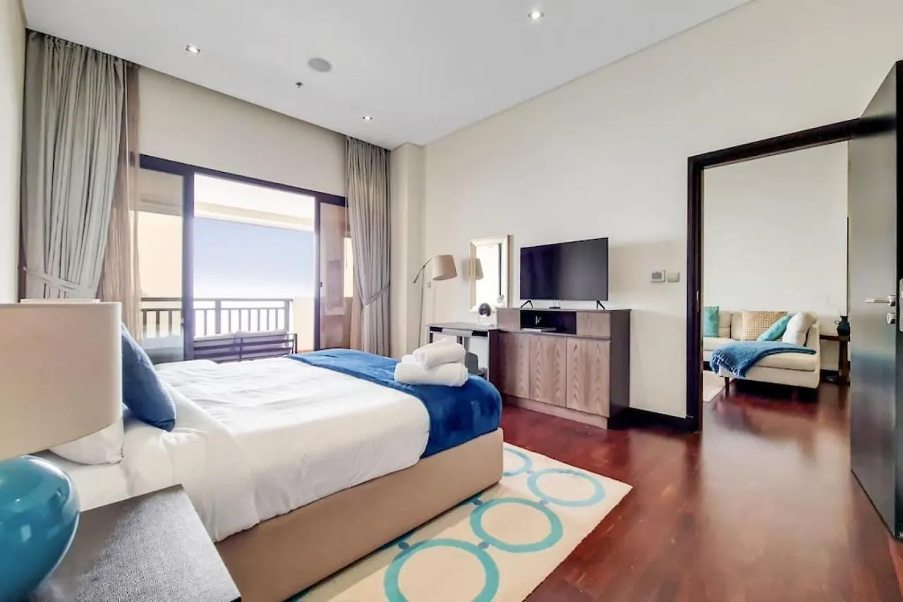 Apartmán Royal Amwaj Residences North - Vibrant Two Bedroom Dubaj