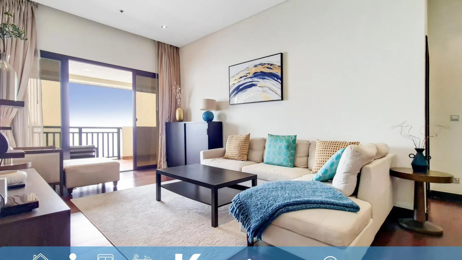Royal Amwaj Residences North - Vibrant Two Bedroom Dubaj